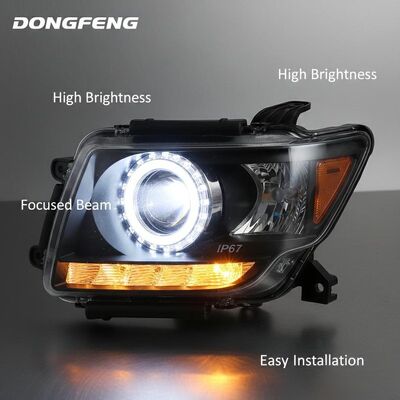 Хорошая цена Фара для грузовика Dongfeng с высокой яркостью и сфокусированным лучом, водонепроницаемая и пыленепроницаемая конструкция для легкой установки Онлайн