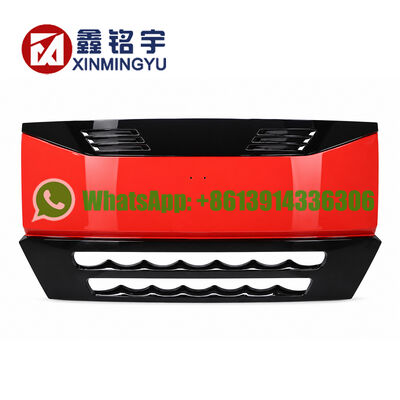 Хорошая цена Sinotruk HOWO A7 Cabin Front Panel Assembly WG1664110011 WG1664111011 ABS Пластиковый красный грузовик онлайн