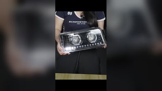 Обновление светодиодных фар самосвала Sinotruk SITRAK